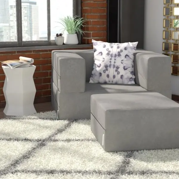 Bạn cũng có thể lựa chọn những mẫu ghế sofa có thể tách rời như thế này