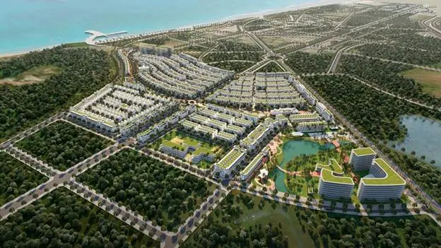 Phối cảnh tổng thể Meyhomes Capital Phú Quốc