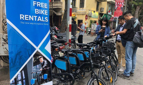 Hà Nội: Triển khai thí điểm xe đạp điện chia sẻ người dùng tại khu vực quận Hoàn Kiếm
