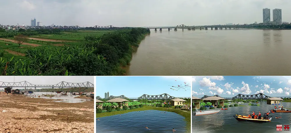 Sông Hồng phải nhiều nước và nước phải sạch mới phát huy giá trị