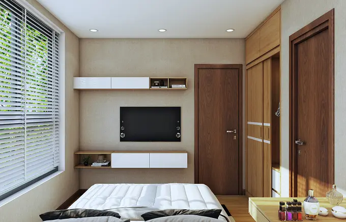 Căn hộ thiết kế thông thoáng, hiện đại