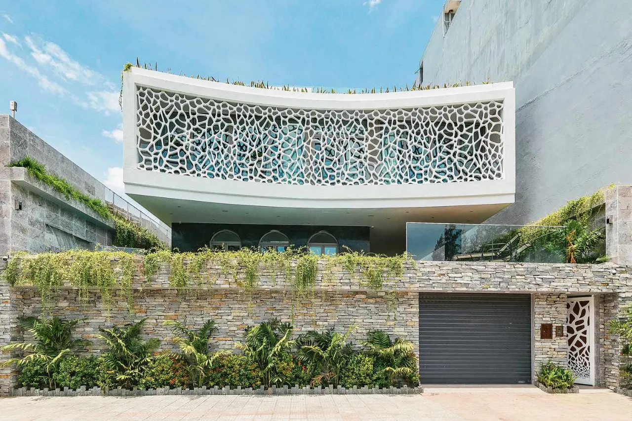 Biệt thự San hô – Độc đáo với hình ảnh san hô ở địa phương