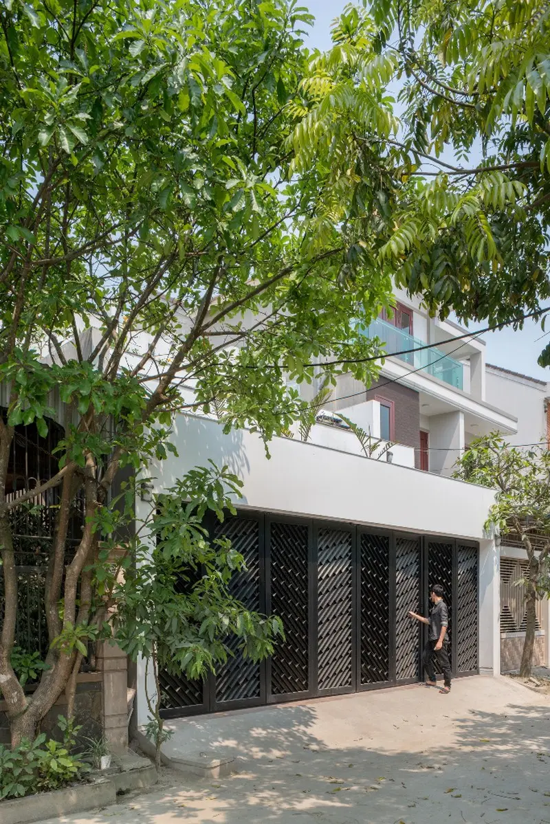 Mặt tiền ngôi nhà
