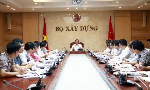 Bộ trưởng Phạm Hồng Hà chủ trì cuộc họp sửa đổi, bổ sung một số điều của các Thông tư hướng dẫn Nghị định 68/2019/NĐ-CP