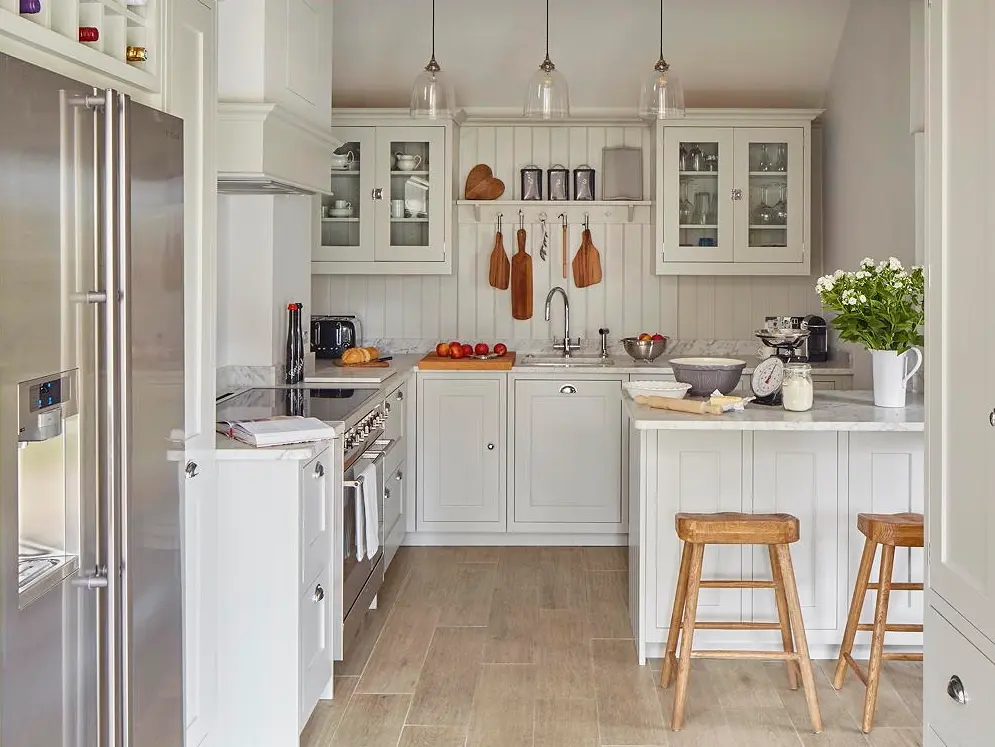 Thiết kế để căn bếp nhỏ trông rộng rãi hơn