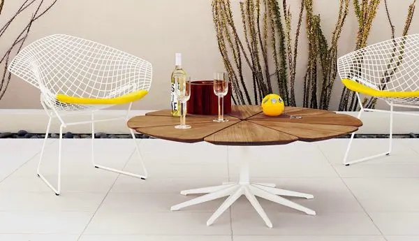 Những kiểu bàn cà phê ngoài trời ai nhìn cũng mê