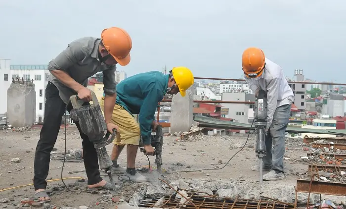 Hoàn Kiếm, Hà Nội: Cưỡng chế các công trình xây dựng sai phép