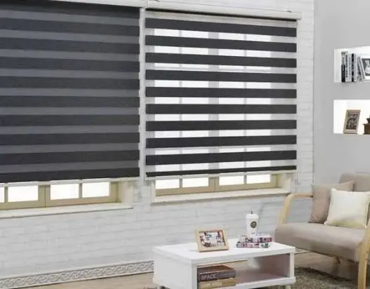 Mẫu rèm cuốn 2 lớp truyền thống
