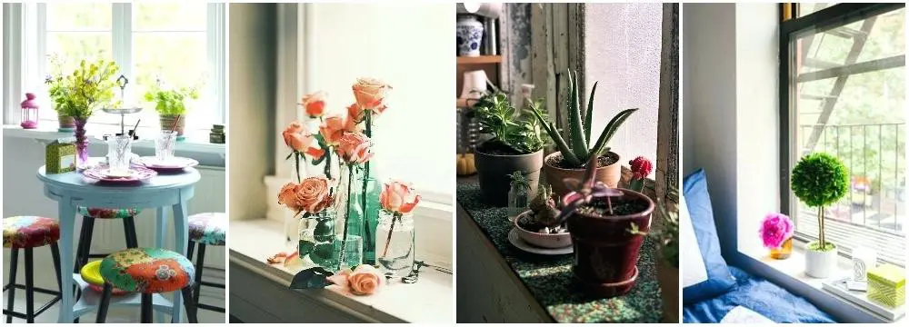 Chỉ một vài ý tưởng đơn giản, bạn có thể tạo nên góc cửa sổ đón nắng mùa hè thêm trong lành