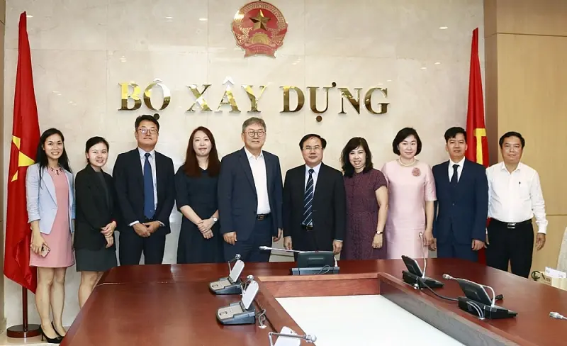 Bộ Xây dựng làm việc với KOICA về phát triển đô thị và nhà ở xã hội
