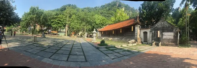 Di tích chùa Thầy (ảnh minh họa: P.C)