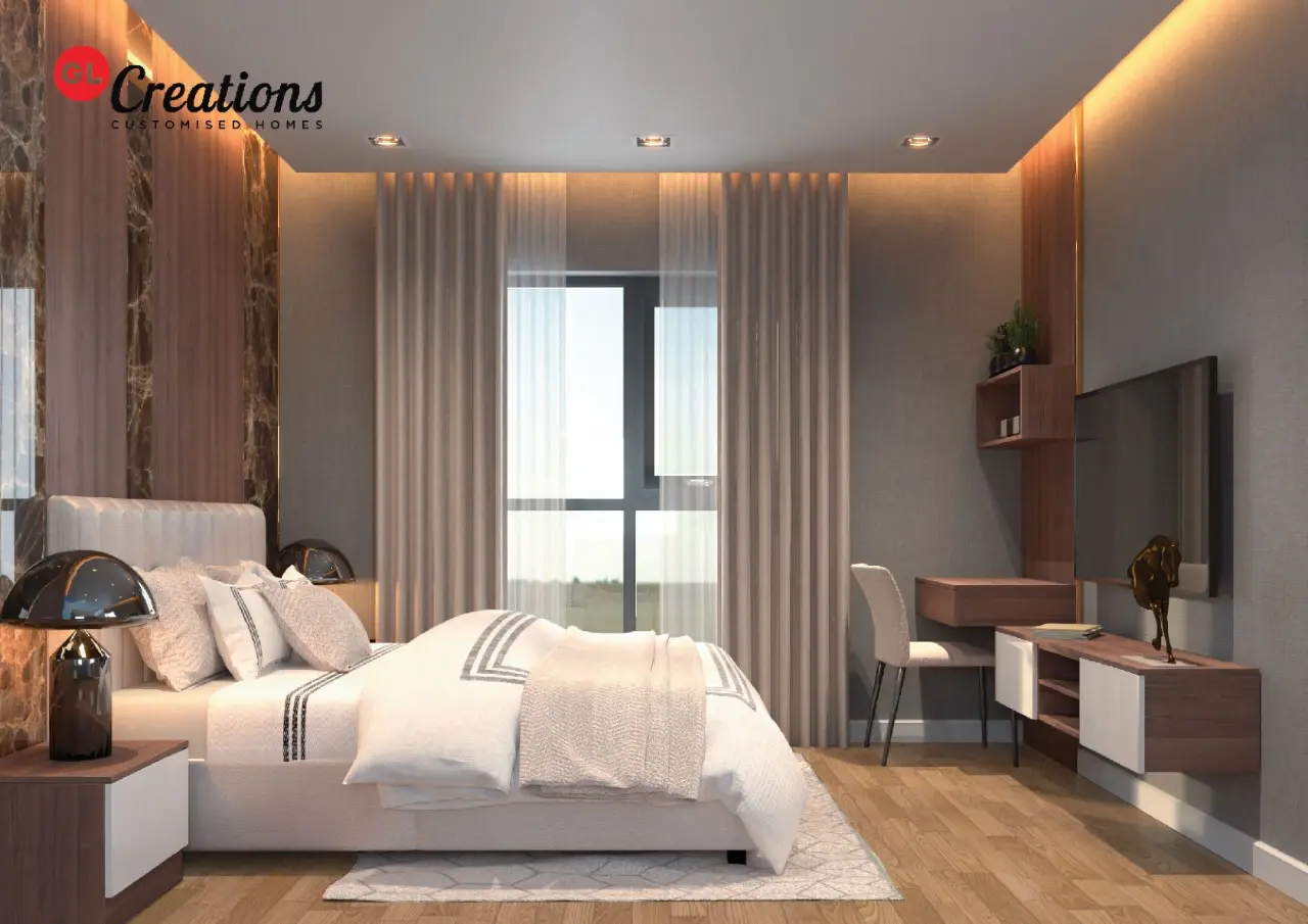 GL Creations cho phép khách hàng được trải nghiệm mô phỏng để hình dung toàn diện căn hộ hoàn thiện của mình thông qua ứng dụng công nghệ