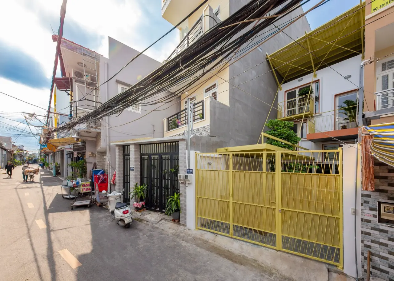 Ngôi nhà mái đôi ở Sài Gòn