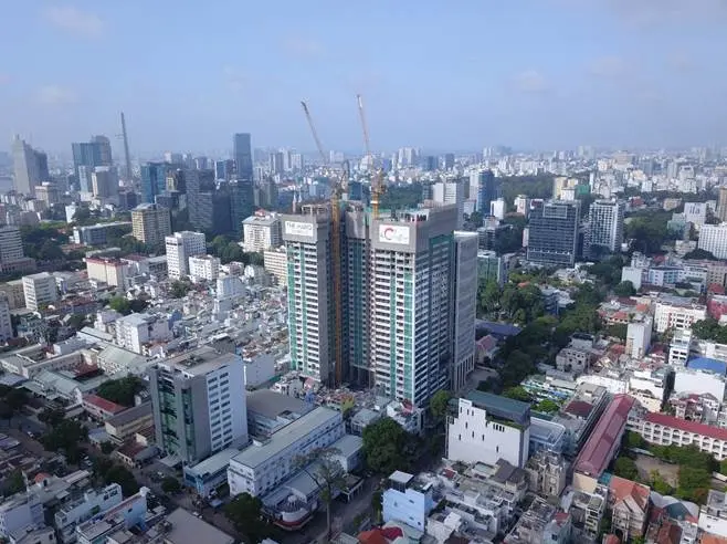 Dự án The Marq vừa hoàn tất lễ cất nóc vào ngày 22/5 vừa qua