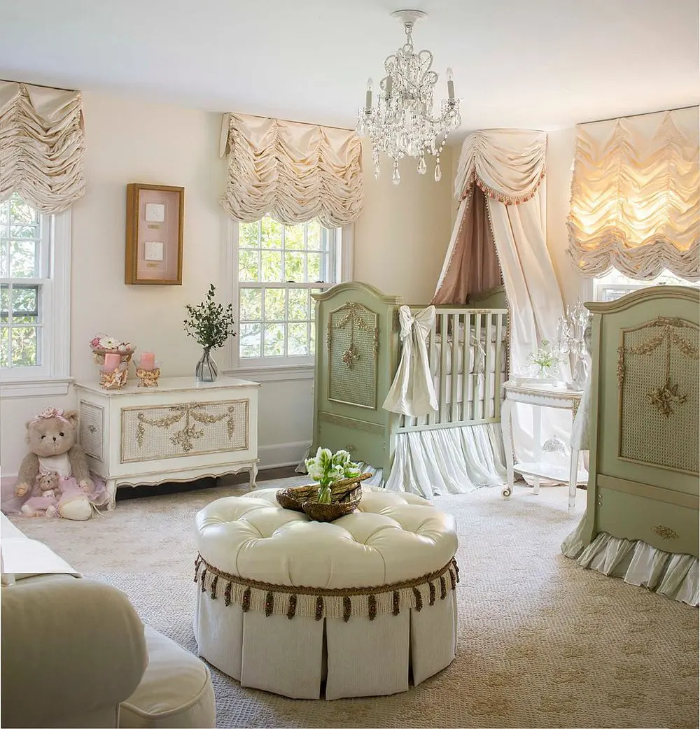 Phong cách Shabby Chic tạo vẻ đẹp sang trọng, dễ thương cho phòng của bé