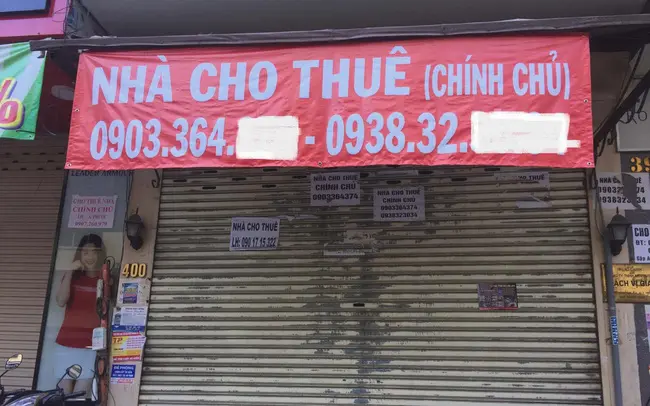 “Làn sóng” rao bán nhà mặt phố