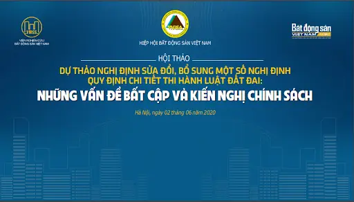 Hội thảo “Dự thảo Nghị định sửa đổi, bổ sung một số Nghị định quy định chi tiết thi hành Luật Đất đai: Những vấn đề bất cập và kiến nghị chính sách”
