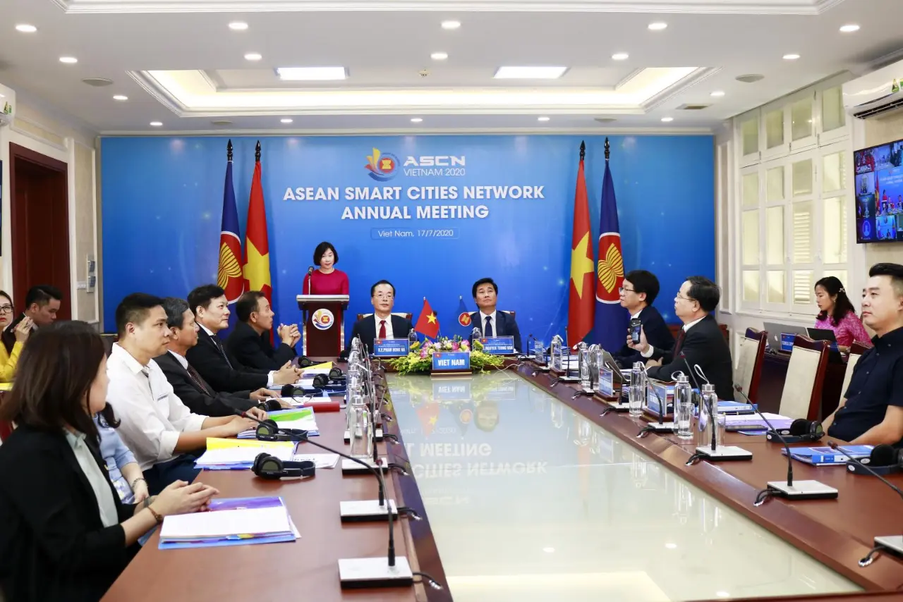 Toàn cảnh Hội nghị tại điểm cầu Việt Nam