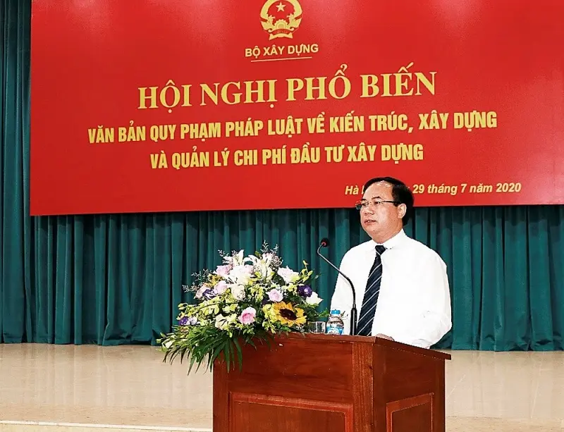 Bộ Xây dựng tổ chức Hội nghị phổ biến các văn bản quy phạm pháp luật mới nhất