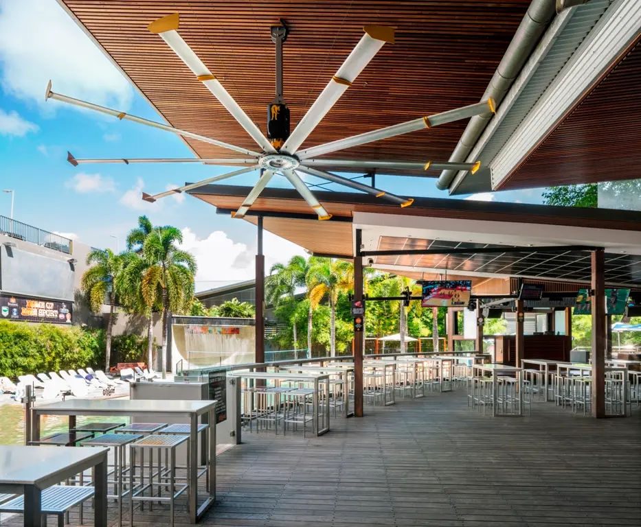 Quạt trần công nghiệp HVLS đáp ứng các tiêu chuẩn xanh