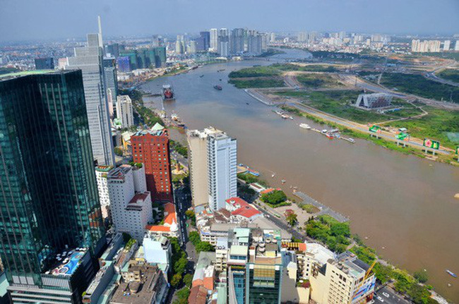 Thành Phố Hồ Chí Minh hướng ra biển đông
