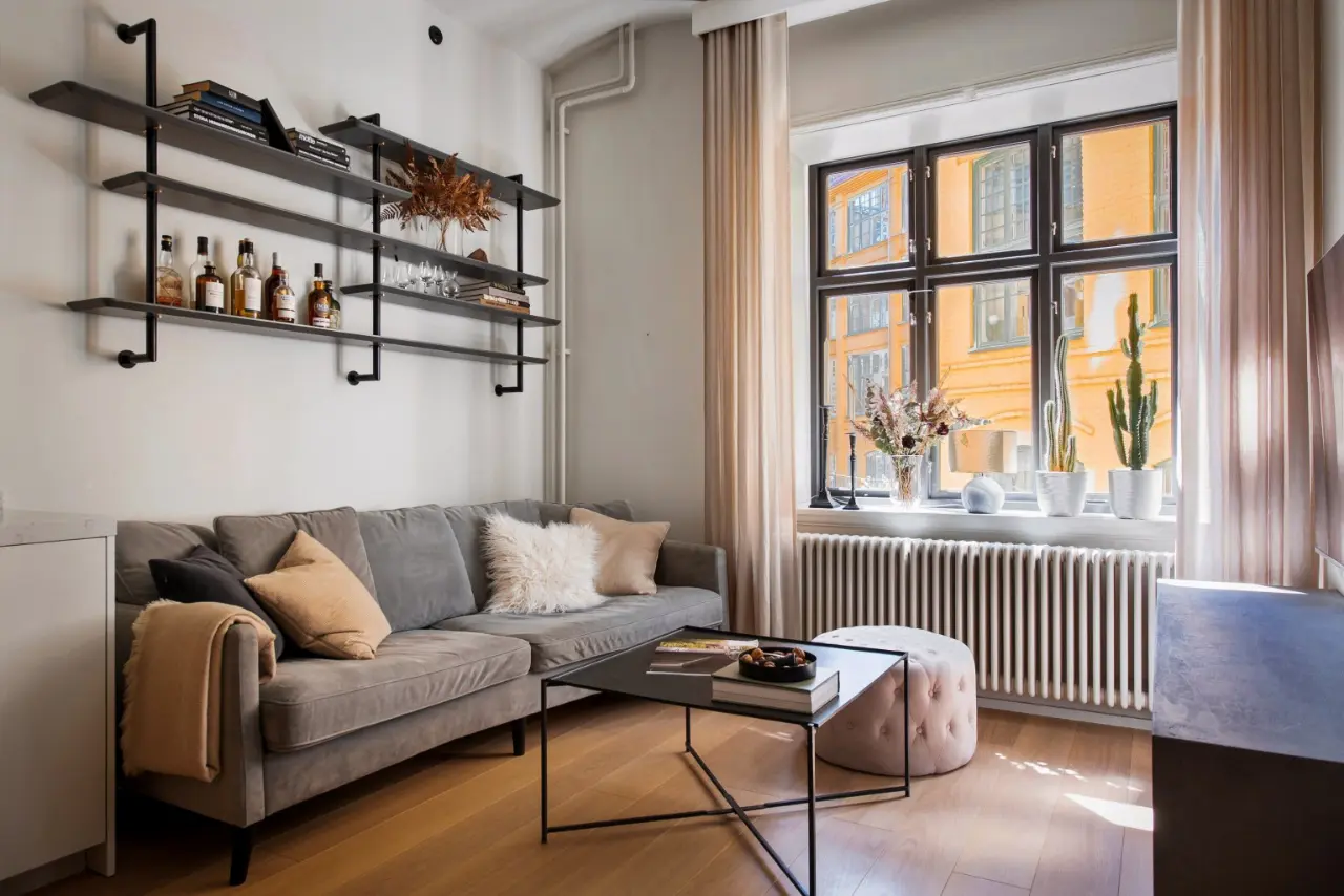 Cách bố trí thông minh của căn hộ 49m2