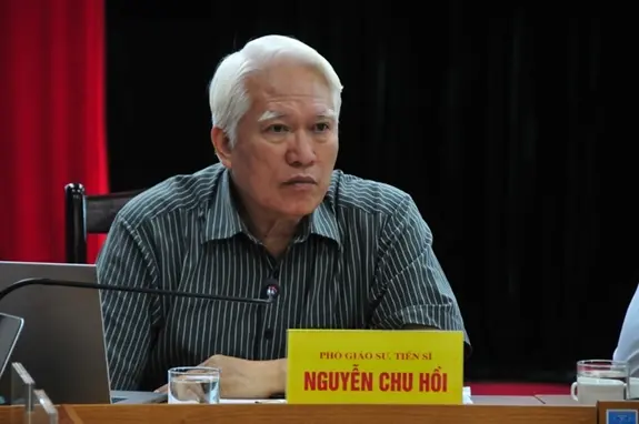 PGS, TS Nguyễn Chu Hồi. Ảnh: Tổng cục Biển và Hải đảo Việt Nam