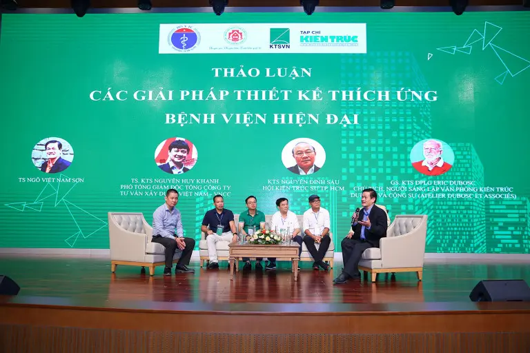 Các giải pháp thiết kế thích ứng bệnh viện hiện đại