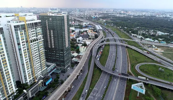 Thành phố ưu tiên phát triển nhà ở lan tỏa theo hệ thống giao thông đô thị, nhất là tuyến metro số 1 ẢNH: NGỌC DƯƠNG