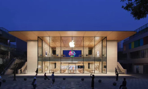 Apple vừa khai trương cửa hàng Apple Store đẹp nhất tại Trung Quốc