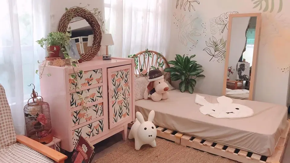 Làm mới phòng ngủ với muôn kiểu giường pallet xinh độc lạ