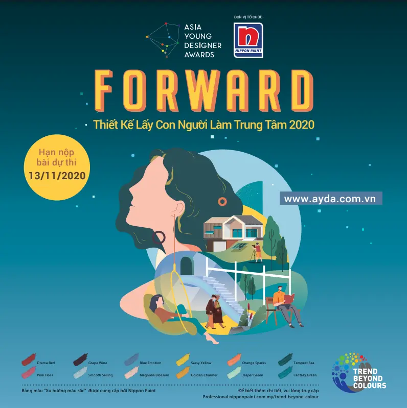 Chủ đề AYDA 2020 “FORWARD – Thiết kế lấy con người làm trung tâm”