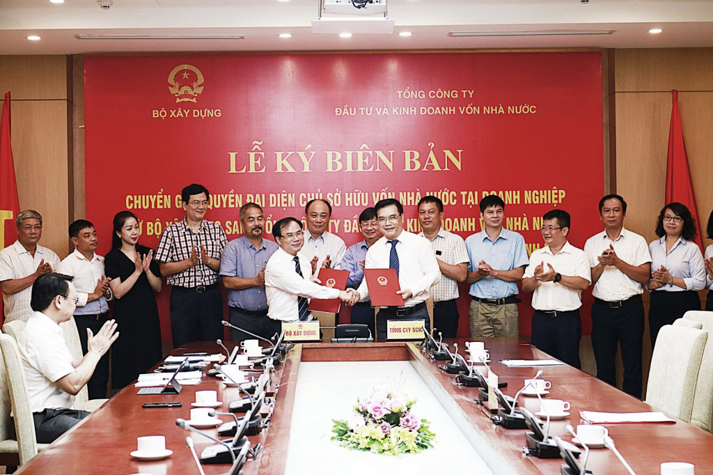 Bộ Xây dựng chuyển giao 04 Tổng Công ty về Tổng Công Ty Đầu tư và kinh doanh vốn nhà nước