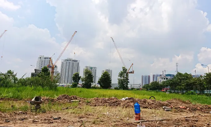 Đất nền khu Đông TP HCM. Ảnh: Vũ Lê