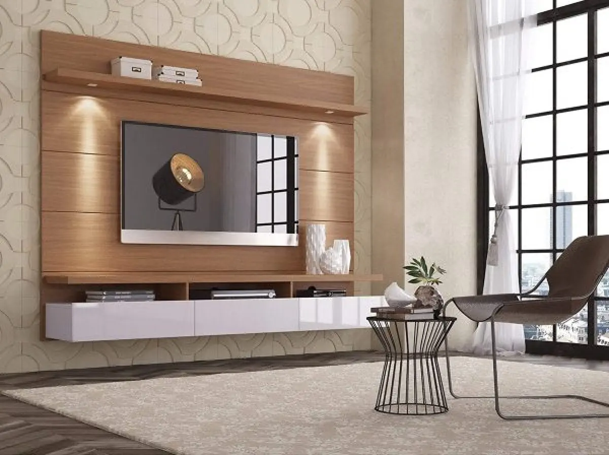 Những mẫu kệ tivi treo tường nâng tầm đẳng cấp