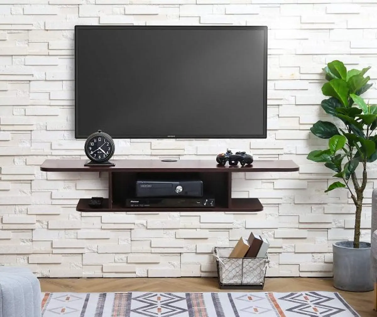 Kệ nhỏ gọn nhưng cũng rất phong cách