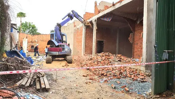 Vi phạm xây dựng tại TPHCM giảm hơn 77%