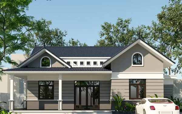 Thoạt nhìn, bạn khó có thể phân biệt được mái tôn giả ngói và ngói thật