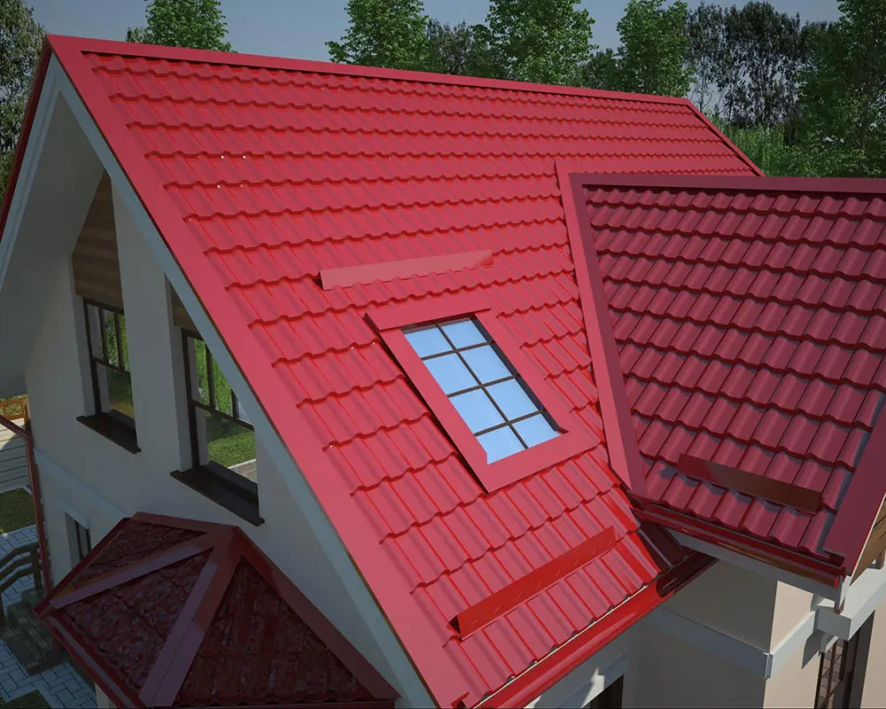 Tôn giả ngói cách nhiệt giúp không gian bên trong nhà thoáng mát hơn