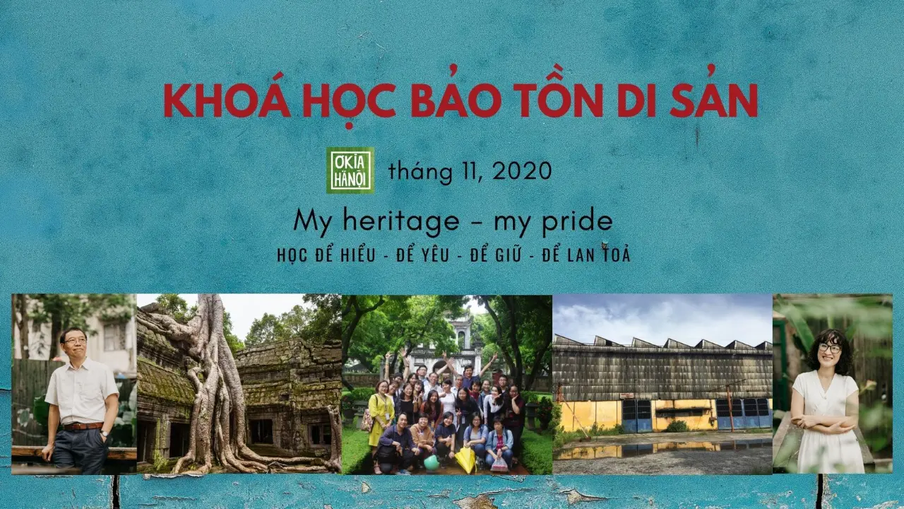 Khoá học Bảo tồn Di sản Mùa thu