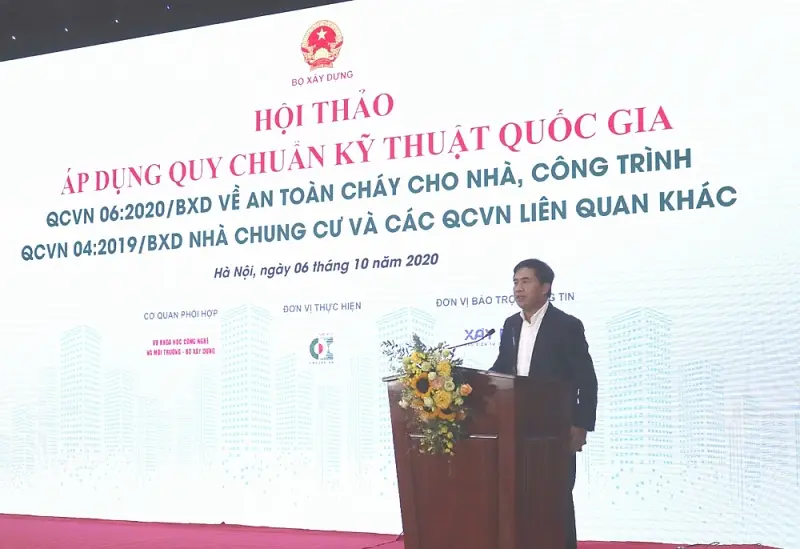 Phổ biến áp dụng Quy chuẩn mới về an toàn cháy trong thiết kế, xây dựng công trình