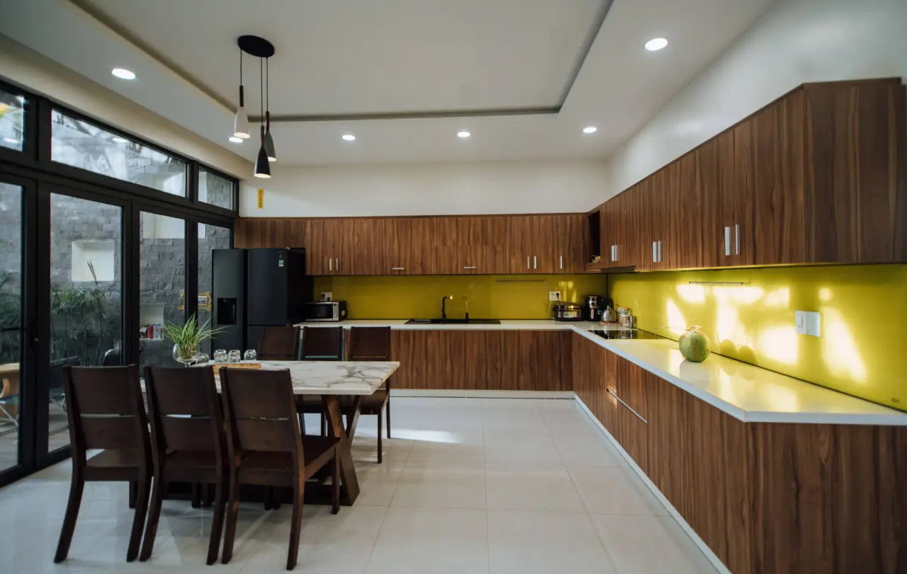 Không gian được bố trí, sắp xếp gọn gàng, khoa học