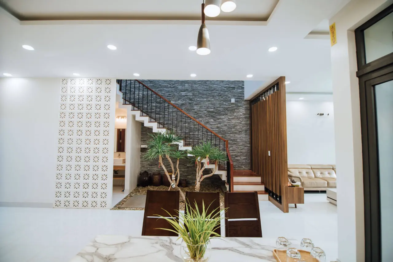 Cây trồng trong nhà giúp điều hòa vi khí hậu để không gian thêm tươi mới