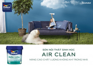 Dulux từ AkzoNobel ra mắt giải pháp sơn với tính năng thanh lọc không khí trong nhà lần đầu tiên tại Việt Nam