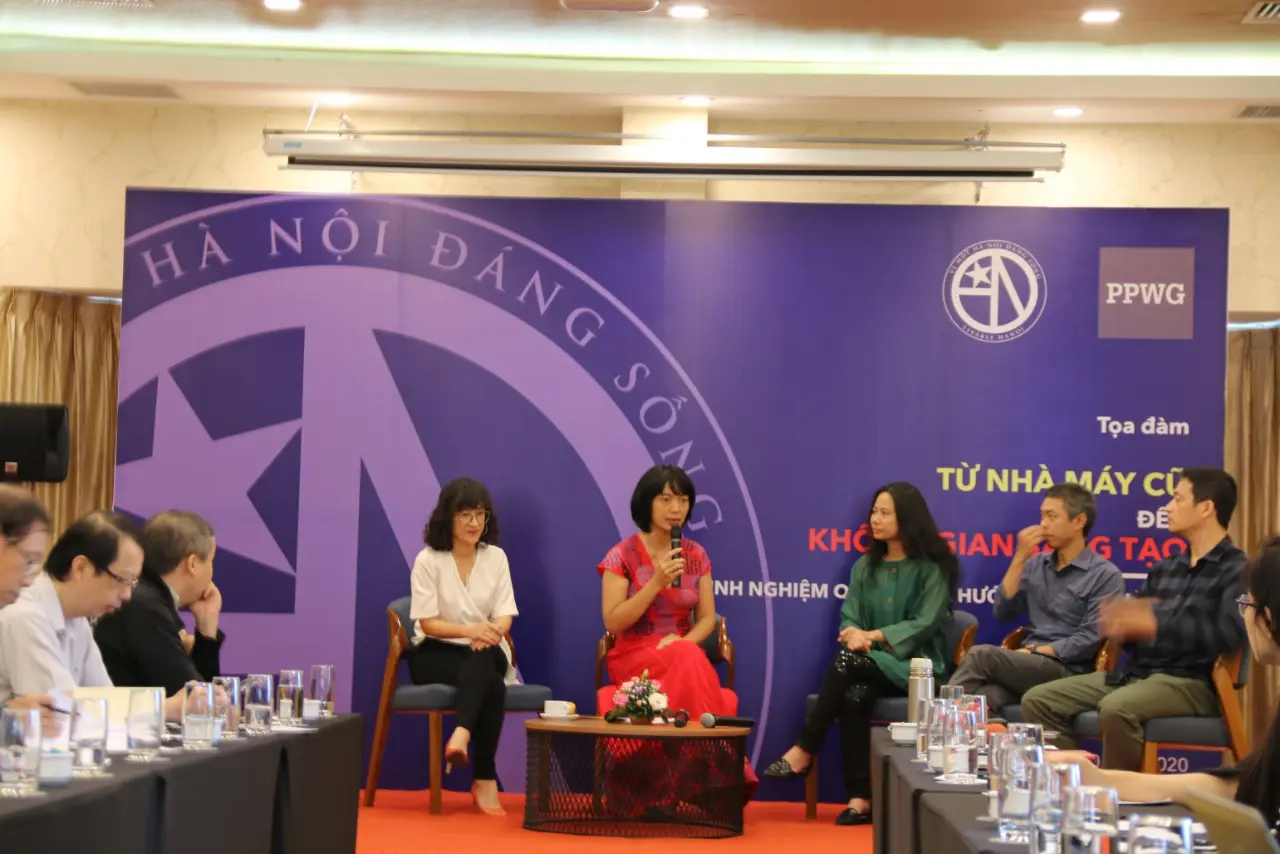 Tọa đàm “Từ nhà máy cũ đến không gian sáng tạo: Kinh nghiệm quốc tế và hướng đi cho Hà Nội”