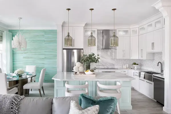 7 ý tưởng decor phòng màu ngọc lam đẹp thanh lịch