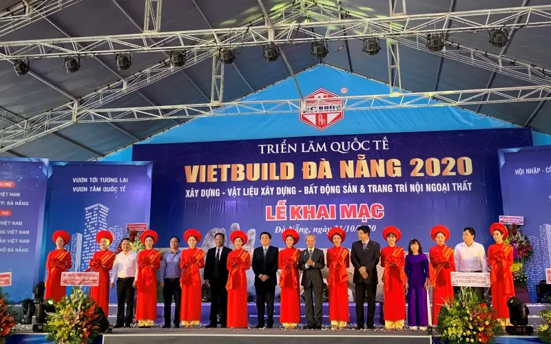 Gần 800 gian hàng tham dự Triển lãm quốc tế Vietbuild 2020 tại Đà Nẵng
