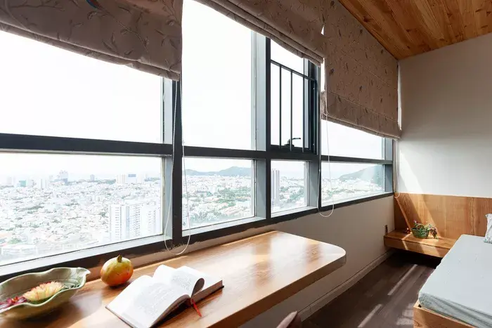 Lợi thế của căn hộ là 2 mặt tiền
