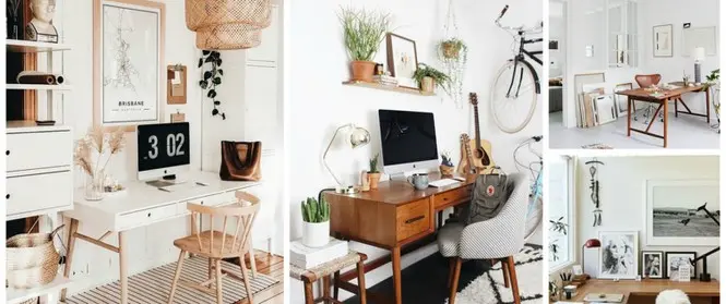 Đặt một số đồ vật trang trí và đồ lặt vặt trên giá sách hoặc kệ tủ hồ sơ để trông bớt nhàm chán
