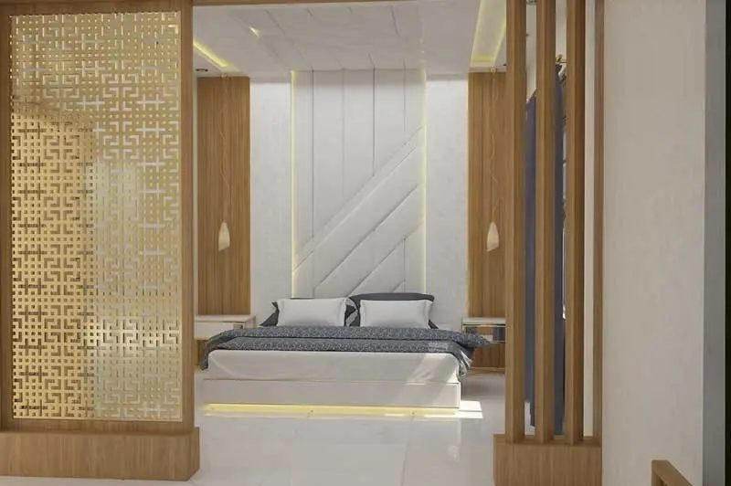 Hạn chế sử dụng tường ngăn giúp không gian không có cảm giác bị giới hạn, quá chật chội và tù túng